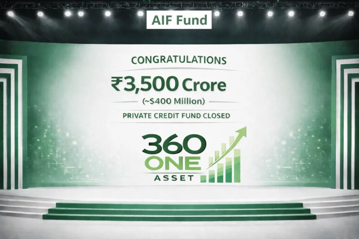Congratulations to the team at 360 ONE Asset on successfully closing the fifth vintage of their Private Credit Strategy at ₹3,500 crore (~$400 million).